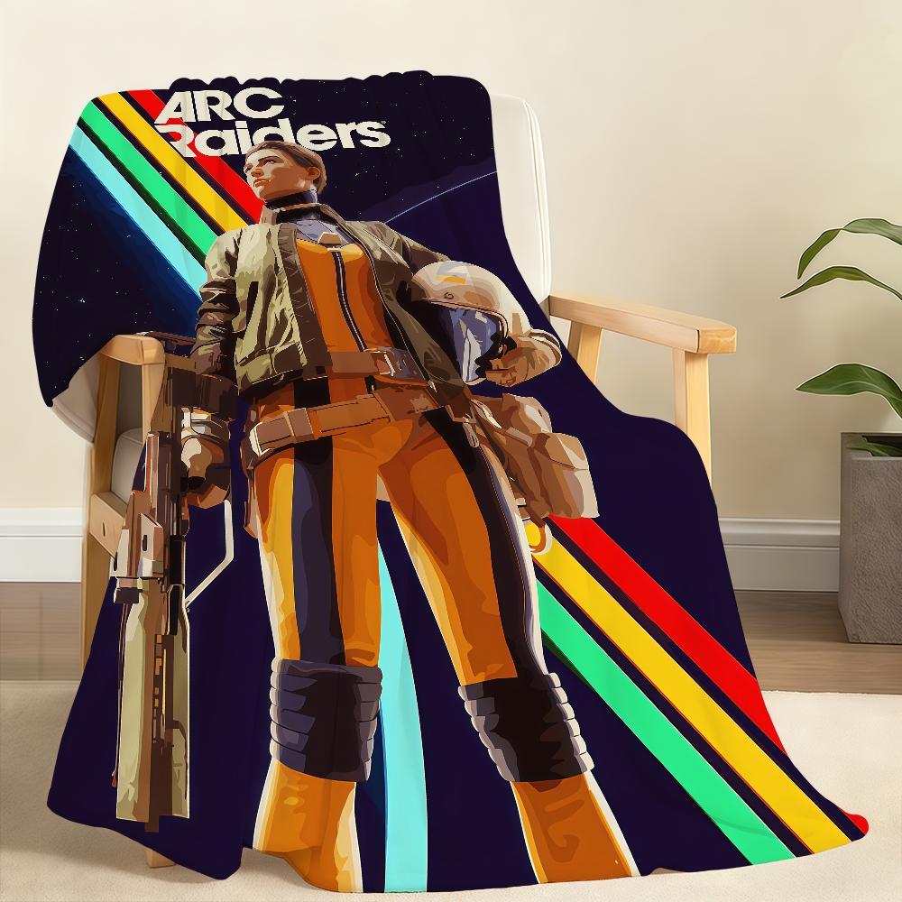 Hot New Game A Arc R RaidersS Blanket Soft Throw Blanket for Home Bedroom Bed Sofa Picnic Travel Office Rest Cover Blanket Gift