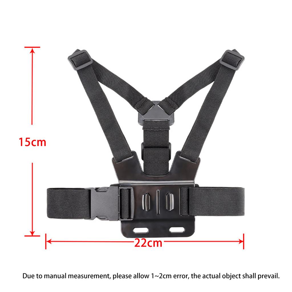 Vamson For Iphone 13 14 Samsung Huawei Chest Strap Belt Body Harness Phone Clip Mount For Insta360 For Gopro Hero 11 10 9 8 7