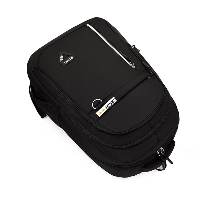 Capacity Backpacks Men's Waterproof School Backpack Business Casual Pockets Travel Bag