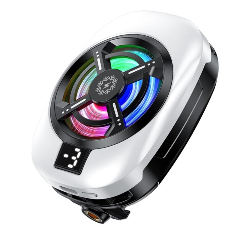 

Portable Smartphone Cooling Device With Semiconductor Chip Suitable For Enhances Heat Dissipation Video Recording Gaming 1