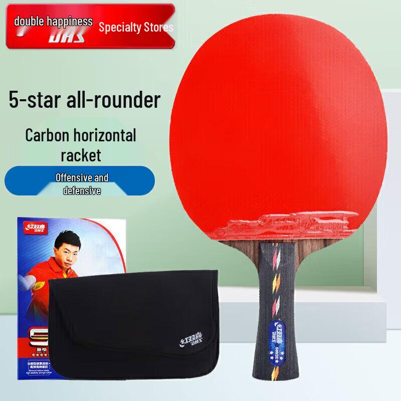 DHS Hurricane 5-Star Table Tennis Racket