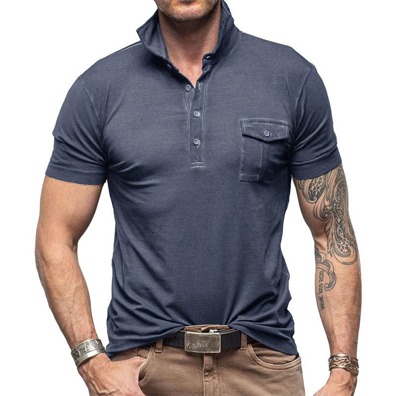 

Summer Outdoor Polo Shirt Short Sleeve S белый
