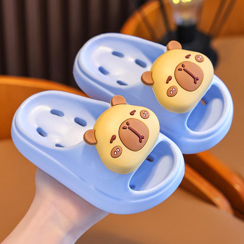 

Kapibara Summer Children s Sandals with Cushioning Feel for Boys, Quick-Drying Water Shoes for Kids, Bathing Sandals for Toddlers 170(Insole Length17CM Sui светло-синий