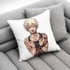 Ochaco Uraraka Katsuki Bakugo Izuku Midoriya A-Academia Throw Pillow Case For 40X40Cm 45X45Cm Square Office Pillowship Cover