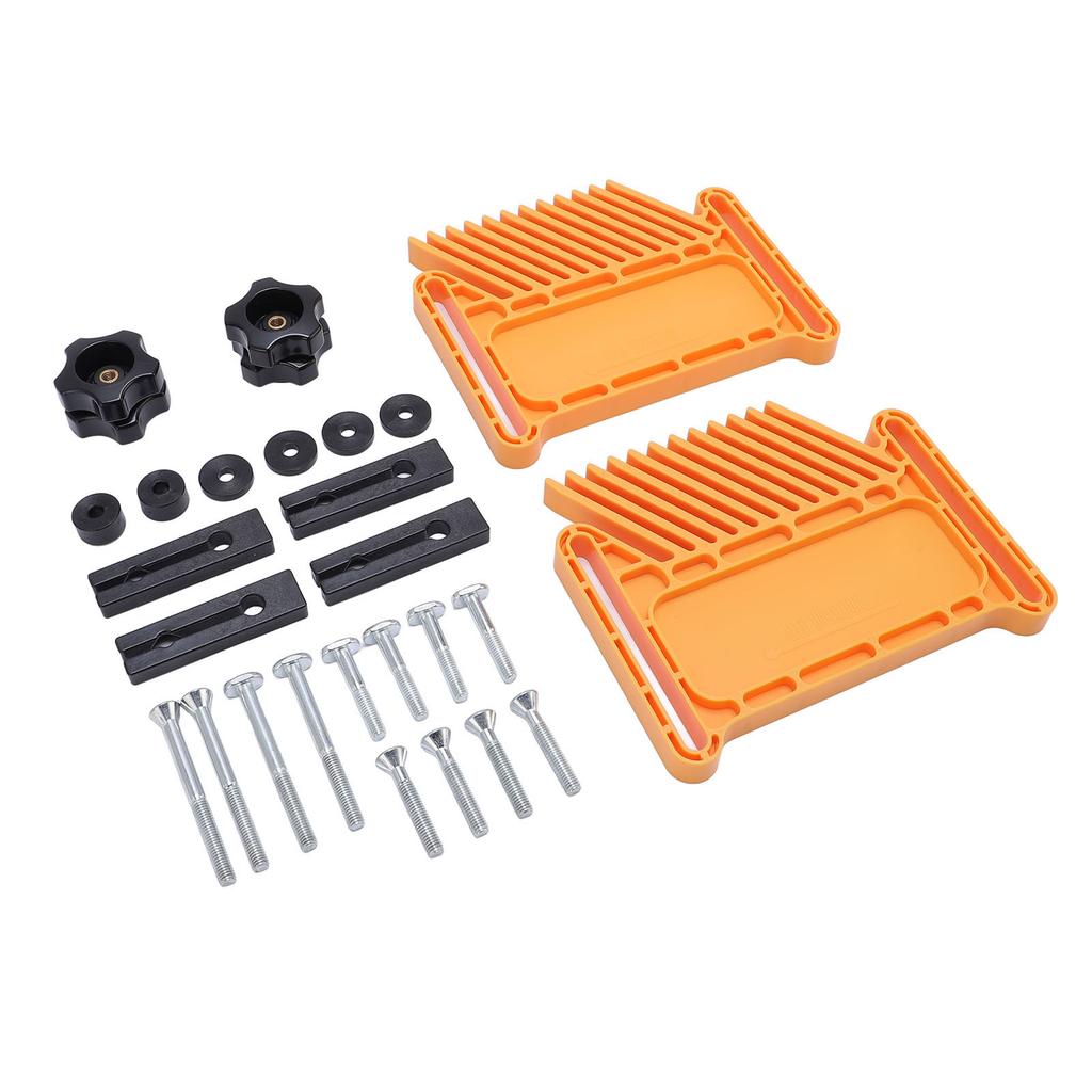 Woodworking Ftherboard, ABS Nylon Vertical   Accessories for Tables Saws and Band Saws, High Accuracy Cuts with Thrded Knobs for Router Table and