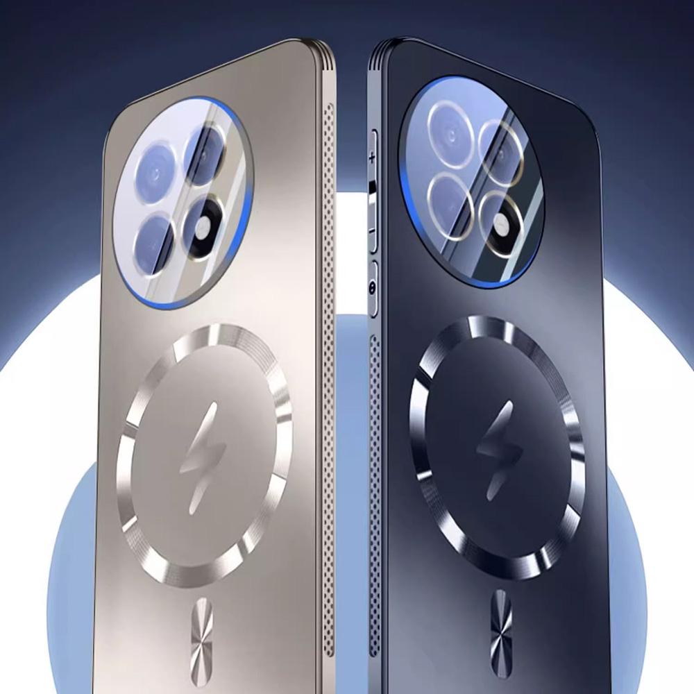 For OnePlus Ace 5 5G Case Compatible with MagSafe Matte PC+TPU Heat Dissipation Phone Cover