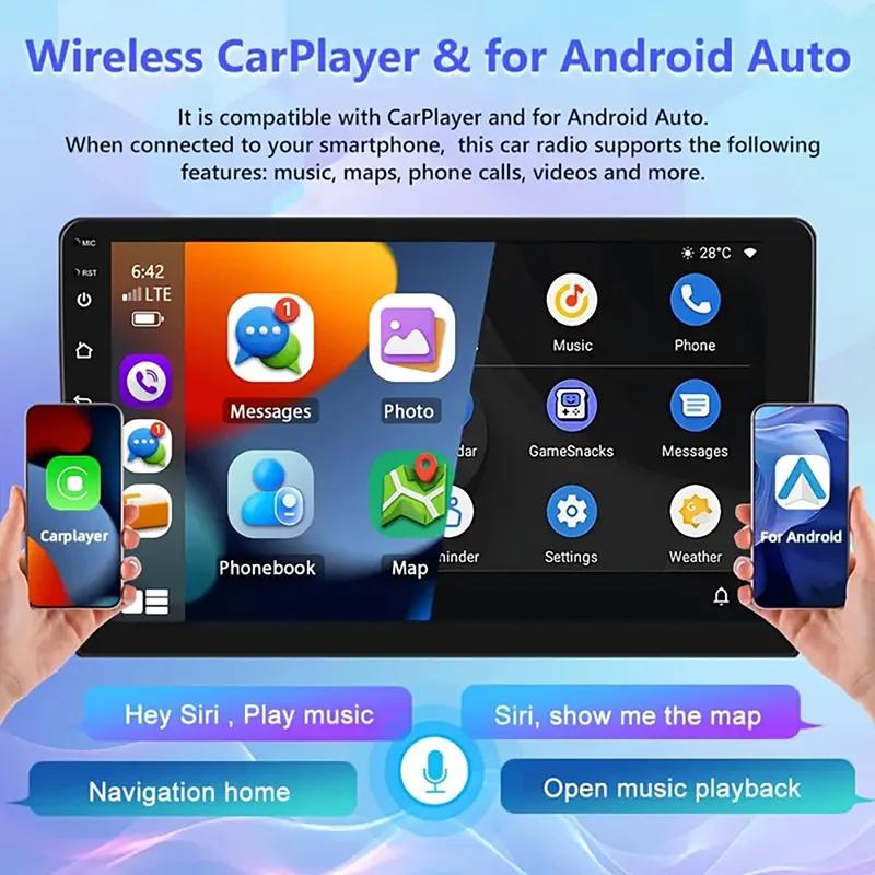 2Din Car Radio Universal Android 13  7"/9"/10"Autoradio Audio 64G GPS BT Wireless Carpaly Multimedia Player For Hyundai Nissan
