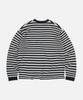 FRIZMWORKS Stripe Knit Long Sleeve _ Black