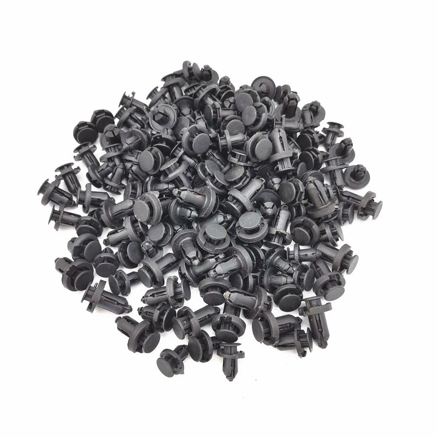 150pc 5 Model Auto Plastic Fasteners Snap Push Screw Rivet Panel Fixings Clips