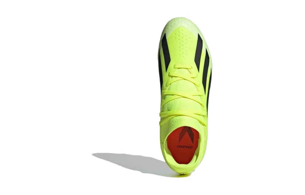 adidas X CRAZYFAST LEAGUE Abrasion Resistant Low Top Soccer Shoes Yellow Kids' IF0683