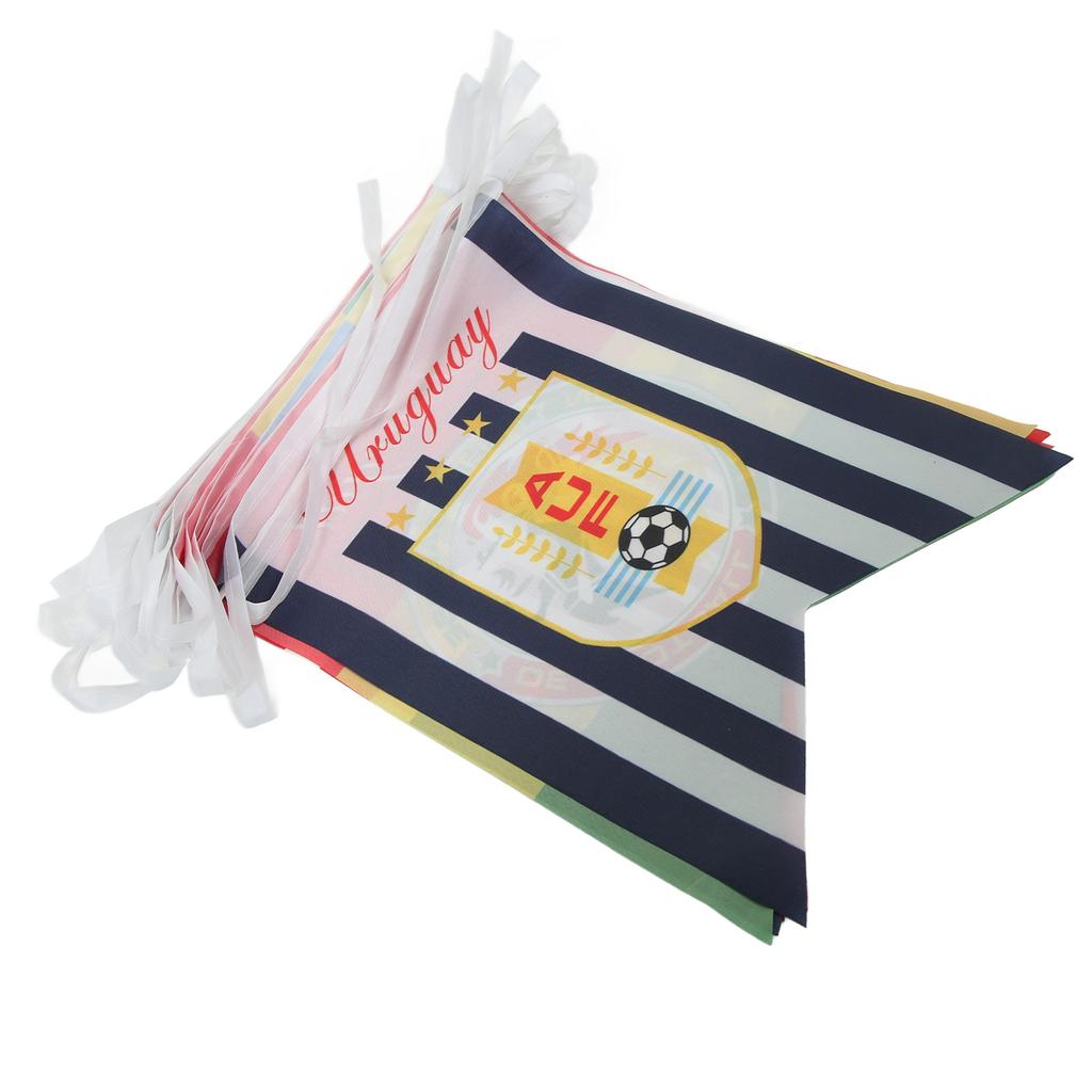 Flaga sznurkowa Mistrzostw Świata 2022 32 Drużyny Kraje Mistrzostwa Świata 2022 Flaga Baner 20x28cm