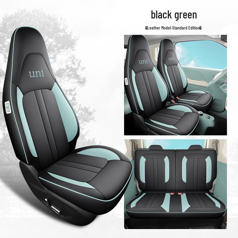 DJGY Lingbao-UNI Special Leather Seat Cushion: Stylish, Sporty, All-Season Cover
