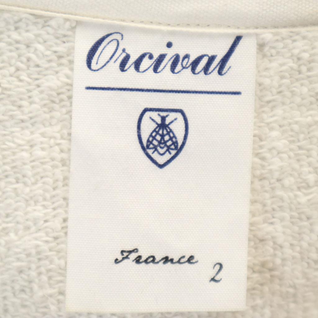 ORCIVAL made in Japan Long sleeve Zip hoodie 2 Gray Women Used