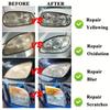 Restore Yellowed and Dull Lights - Heavy Duty Repair and Gloss Restoration Kit - Easy DIY Polishing for All Lenses.