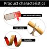 3 Meters Carpet Edge Transition Strip Anti Curling Edge Non Slip Edge Cover Easy Install Self Adhesive Strip Flooring Home DIY