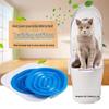 Cat Toilet Training Seat for Easy Toilet Use and Squat Training