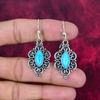 Sleeping Turquoise 925 Solid Sterling Silver Earrings, Handmade Gemstone Earrings Jewelry, Gifts For Wife Brand New Earrings