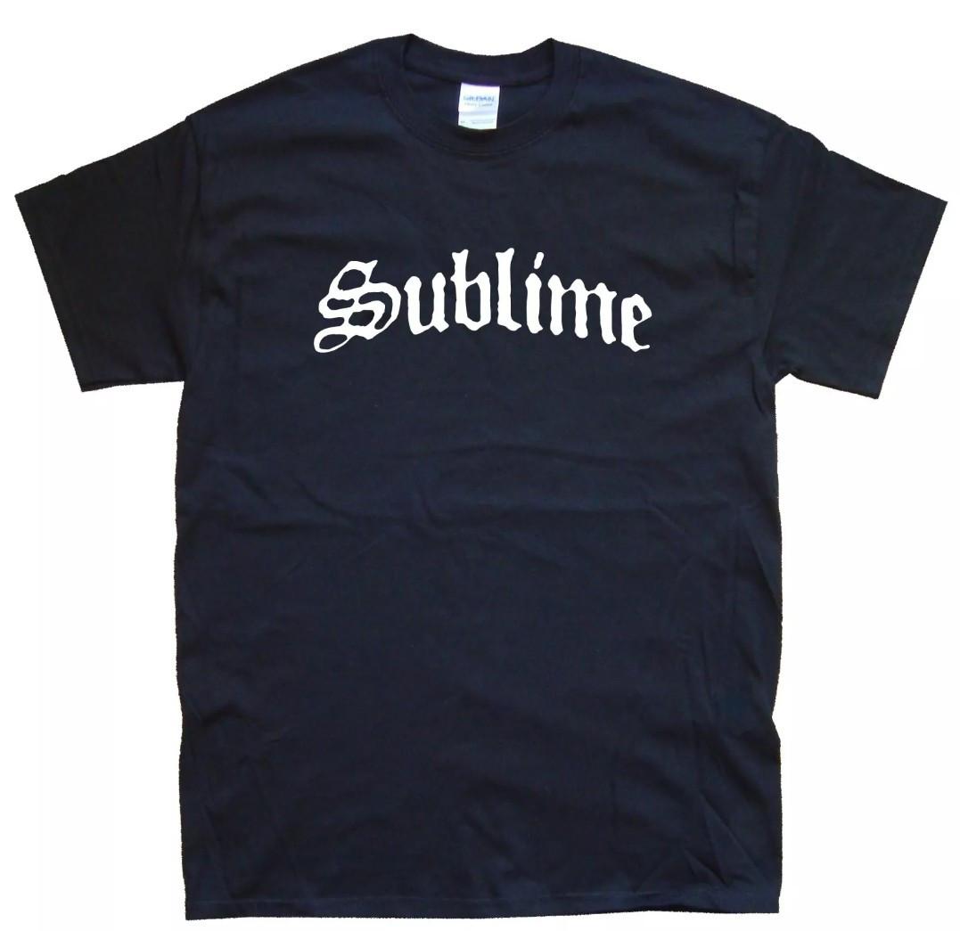

SUBLIME ii T-SHIRT sizes S M L XL XXL 3 4 XL Black, White 5XL різнокольоровий