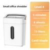 15L Large Capacity Desktop Shredder Office Office Home Clear File Mini Portable Automatic Shredder Dedicated Shredding Machine
