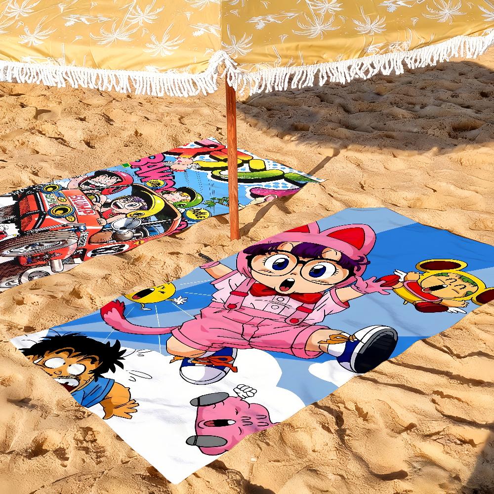 Classic Anime D-Dr. Slump Cute Towel Soft Pool Gift For Travel Gym Shower Camping Quick Dry Sports Large Beach Towels