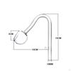 Fish Tank Inflow Pipe Oil Film Removal Aquarium Surface Skimmer Gentle Water Current