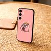 S-Sassy cartoon C-Clarences Phone Case For Samsung  A73,72,71,A52,51,40,41,A22,A32,31,A13, Soft Black Shell