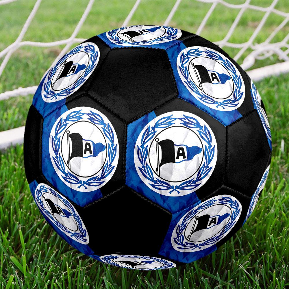 1pc Arminia Bielefeld Soccer Ball Size 5 Indoor Soccer Ball Fashion Colorful Backyard Game - Great For Sports Fans Gift HE12