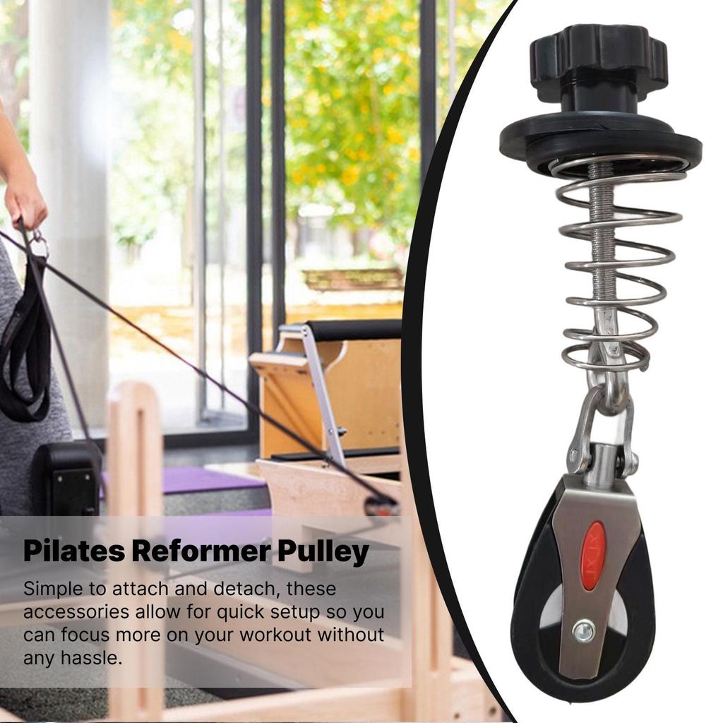 Spring Pulley for Pilates Reformer, Exercise Equipment Clamp