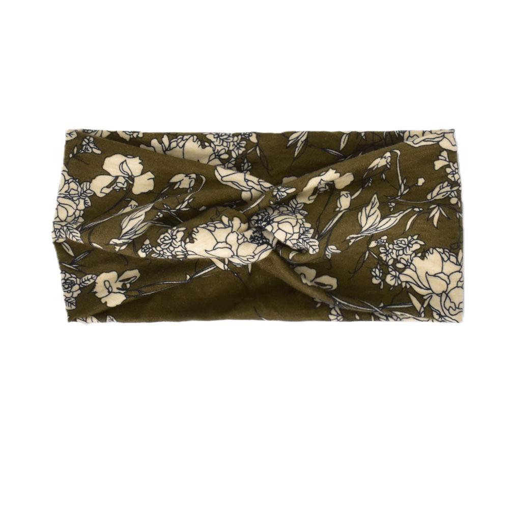 Bohemian Wide Yoga Sports Headbands for Women, Elastic Workout Hairbands & Fitness Hair Accessories
