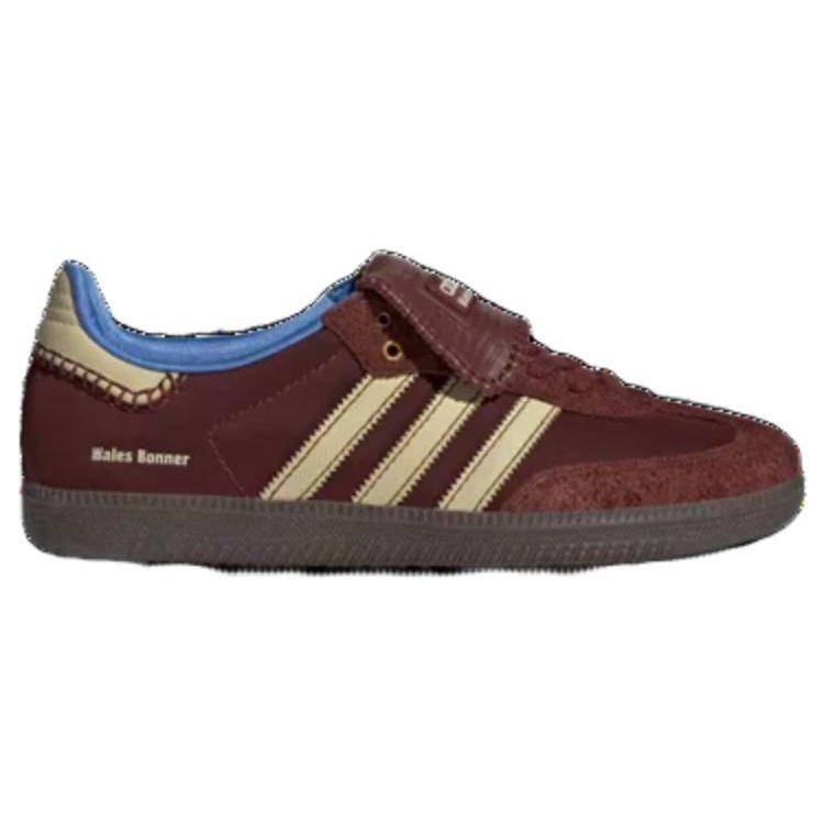 Wales Bonner x adidas Samba Nylon Marron Renard Baskets Unisexe Beige Sable Bleu Chanceux IE0579