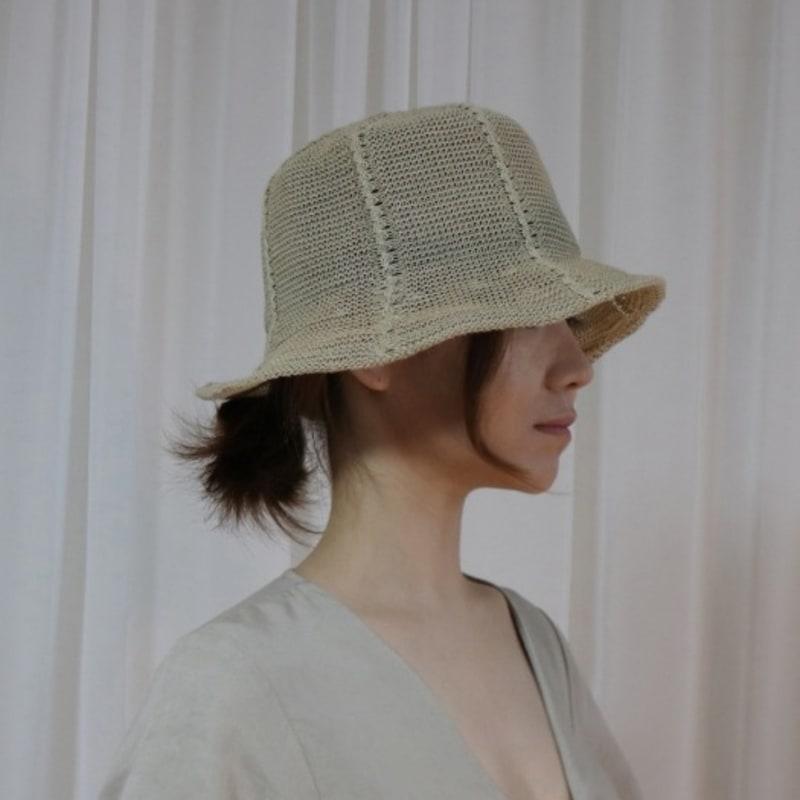 

MAD FACTORY панама-ведро «тюльпан» WHITE