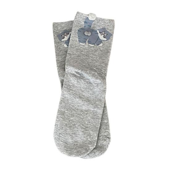 Cat Socks with 3D Balls Cute Cartoon Cat Socks Cheeky Kitten Funny Crew Socks Birthday Holiday Gift for Women Cat Lovers