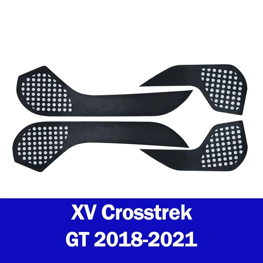 Car Inner Door Panel Protection Anti Kick Film Stickers Car Interior Accessories For Subaru Forester Outback Legacy XV Crosstrek