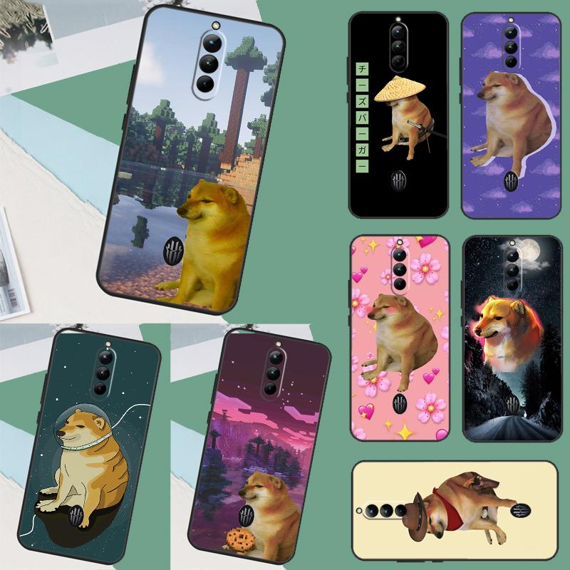 Funny Cheems Doge For Nubia Red Magic 10 Pro Plus 6 7 8 9 Pro 6S 7S 6R 5G Case For RedMagic 8S 9S Pro Plus
