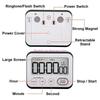 Count Up/Down Timer Digital Timer Stopwatch for Classroom Home Table Timer Timer LCD Display Cooking Timer