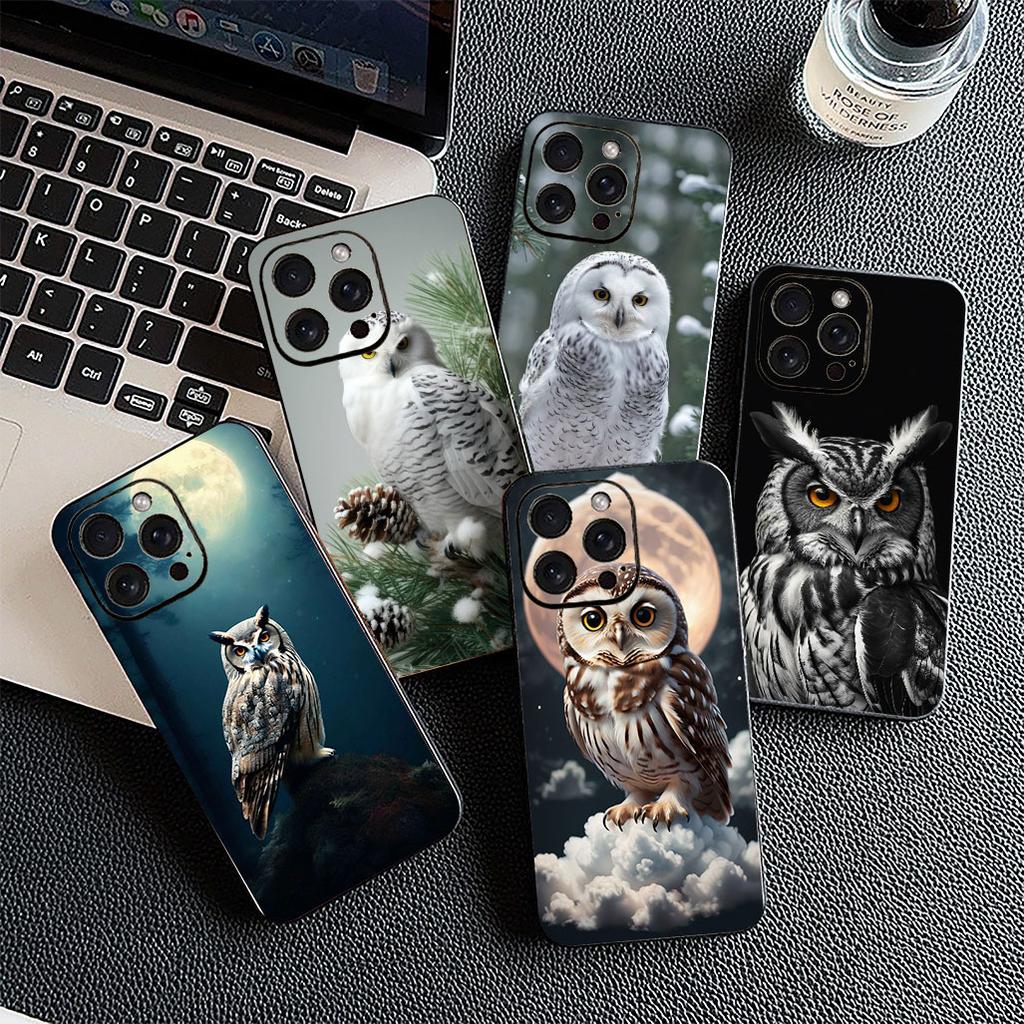 Protective Cover for Xiaomi Poco C75 C65 C85 X7 X6 M8 F7 F8 Ultra F6 Pro Casing Phone Case Cartoon Owl Anime