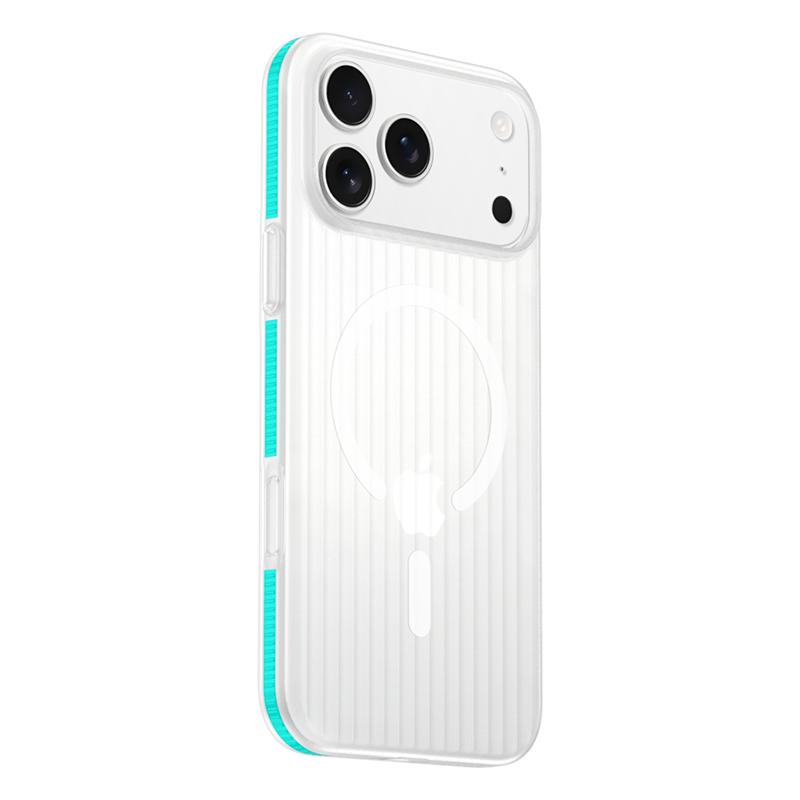 

Magnetic Case For iphone 17 Air Pro Max Slim Thin Matte Clear Colored Edge Anti-slip Bumper Phone Grip Back Cover PC&iPhone17