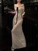 Windsor Love Women's One-Shoulder Lace-Up Dress