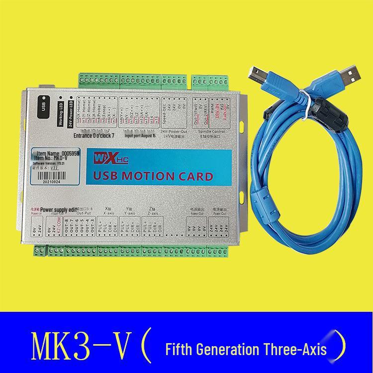 MK4-IV/V 4th/5th Gen Engraver MACH3 USB Motion Control Card, 3/4/6 Axis