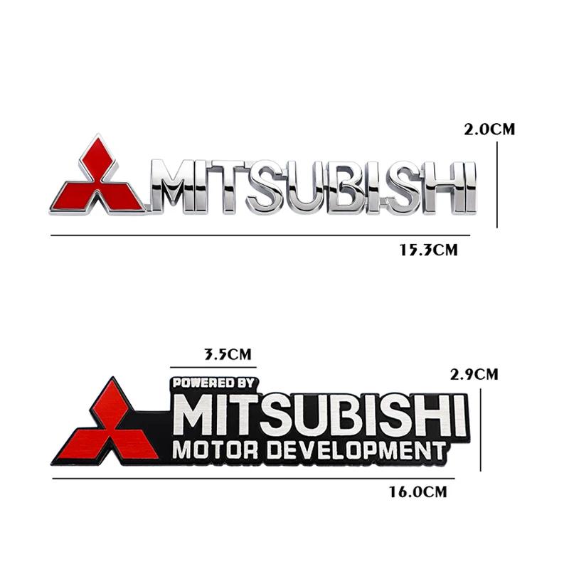Logo Styling Emblema Distintivo Adesivo Decorativo Lettere Metalliche 3D Per Mitsubishi Eclipse Lancer Outlander ASX Colt I200 Star