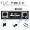 Bluetooth Retro Car Radio Mp3 Player Stereo Usb Aux Classic Car Stereo-Audio
