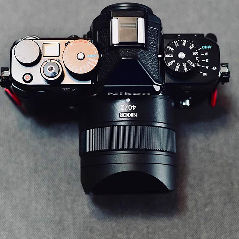 

Metal Square Lens Hood for Nikon NIKKOR Z40mm F2 / Z40 F2SE Z7II Z6II Z5 ZFC ZF Z50 Z7 Z6 Z9 Z8 Camera Lens чёрный