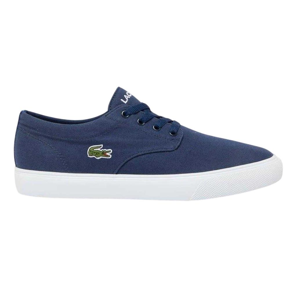 Lacoste Zapatillas Planas de Lona con Agarre para Hombre