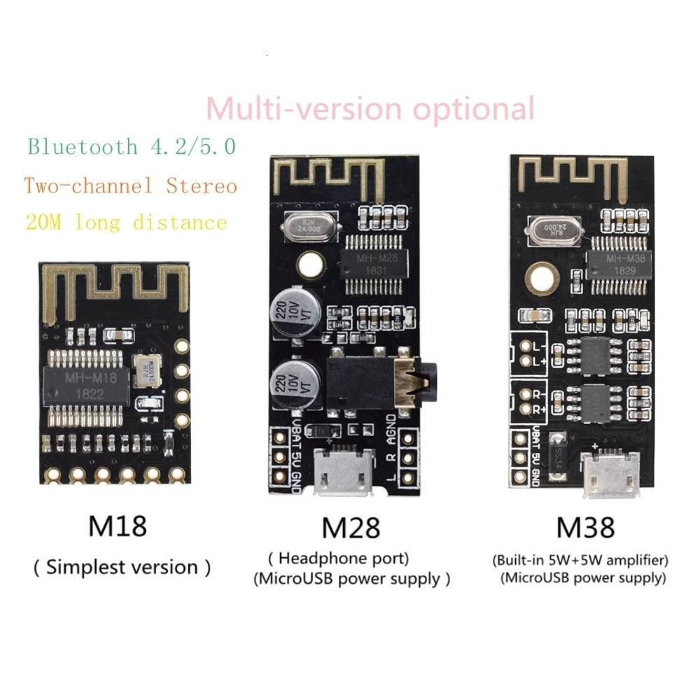 MH-MX8 Wireless Bluetooth MP3 Audio Receiver Board Module BLT 4.2 Mp3 Lossless Decoder Board Stereo DIY Kit M18 M28 M38