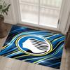 Atalanta FC Design Crystal Velvet Carpet Cozy Non?Slip Printed Rug For Bedroom Living Room Entrance