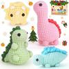 Crochet Kit for Beginners,Beginner Crochet Kit for Adults with Step by Step Video Tutorials,DIY Crochet Animal Kits Kid Knitting Supplies4Pc Dinosaurs