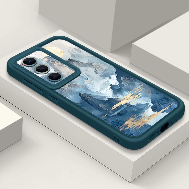 Mountain Landscape Pattern Case For Samsung Galaxy A57 A37 A17 A56 A16 A36 A55 A15 A14 A26 A54 A35 Soft TPU Silicone Phone Cover
