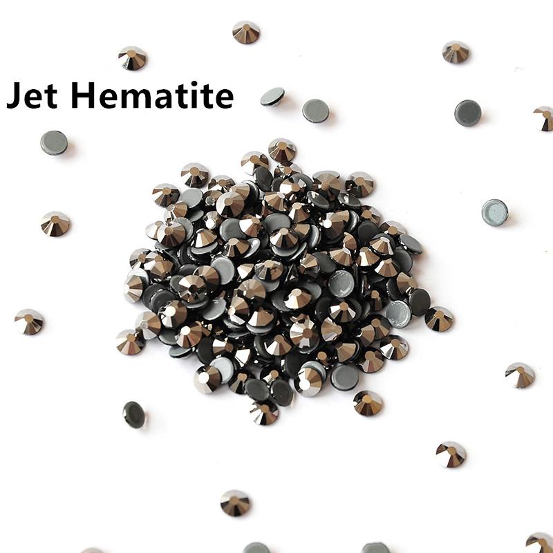 China Bulk Hot-fix Flat Back Rhinestones Bulk Crystal Glass Hotfix Rhinestones for Clothing Garment