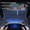 Zeekr 7X Trunk Mat TPE25: Integrated Tail Box Mat for Car Interior Modification.