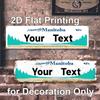 Personalized Manitoba Aluminum Metal Sign Wall Decor for Home Bar Cafe Garage